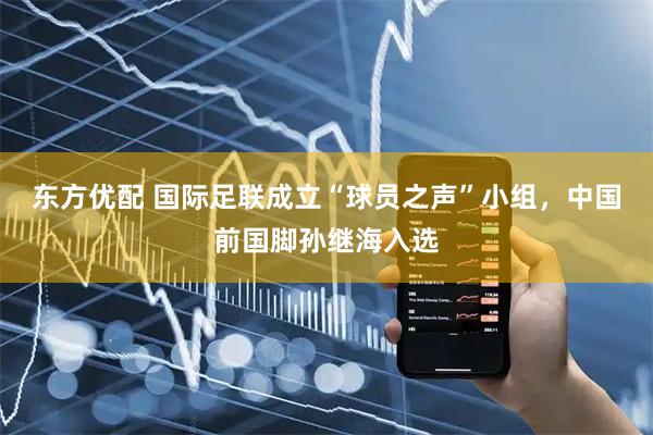 东方优配 国际足联成立“球员之声”小组，中国前国脚孙继海入选